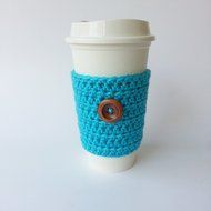 Coffee Cozy Turquoise