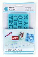 Martha Stewart Crafts Silicon Mold, Alphabet N18
