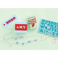 Martha Stewart Crafts Silicon Mold, Alphabet N19