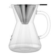 Pour Over Coffee Maker - Great Coffee Made Simple - 3 Cup Hand Drip Coffee Maker With Stainless Steel Filter -... N3