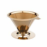 Coffee Filter Cone Drip Pour Over Coffee Dripper - Tzuki -Titanium Mesh Strainer N5