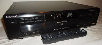 Sony CDP-CE415 5-Disc MegaStorage CD Changer N5