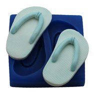 First Impressions Molds MN286 Silicone Mold, Flip Flops