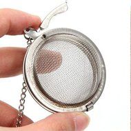 Stainless Steel Tea Infuser - JamHoo Set of 3 Size (S/M/L) Ultra Fine Mesh Tea Balls With Retro Maple Leaf Hanging... N5