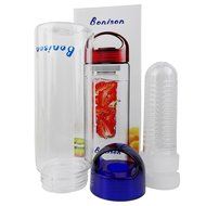 limited Time Promotion Bonison Stylish Tritan Fruit Infuser Water Bottle, Leak Proof, Trendy Durable with Handle... N13
