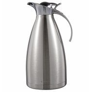 CUNEW 68-Ounce/ 2-liters Stainless Steel Double Wall Vacuum Insulated Carafe with Press Button Top, Thermal Carafes... N4