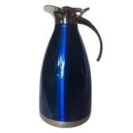CUNEW 68-Ounce/ 2-liters Stainless Steel Double Wall Vacuum Insulated Carafe with Press Button Top, Thermal Carafes... N6