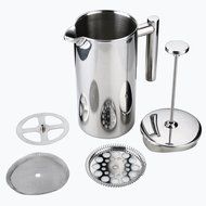 Sure-up European Double Stainless Steel Coffee Press Pot French press(1 Liter)OSUN N5