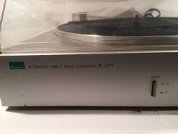 SANSUI Turntable Model P-D11 Vintage Record Player With Audio Technica Stylus N4
