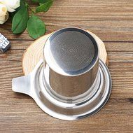 Awakingdemi Mesh Tea Strainer Infuser Reusable Loose Tea Leaf Filter Stainless Steel N5