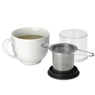 FORLIFE Stainless Folding Handle Tea Infuser with Carrying Case N6