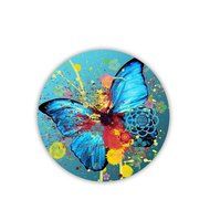 Generic Mdf Design Butterfly Cup Mat Hipster N7