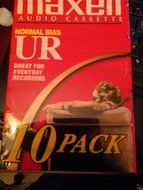 Maxell UR 90 Audio Cassette Tapes N2