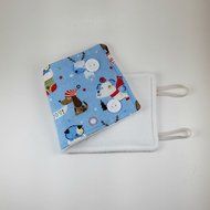 French Press Cozy, Cafetiere Cosy, Christmas, Holiday Dog Theme N5