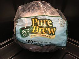 Pure Brew Coffee Filters for 8-12 Cup Coffeemakers, 100 count N2