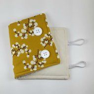 French Press Cozy, 8 Cup, Cafetiere Cover, Golden Cotton, Insulated Coffee Cosy N3