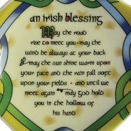 Tea Bag Holder Tea Set Accessory Irish Blessing