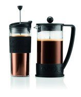 Bodum New Brazil 8-Cup French Press Coffee Maker, 34-Ounce, Black N2