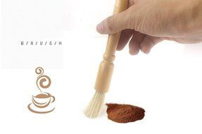 SMYLLS Coffee Grinder Cleaning Brush (white ) N2