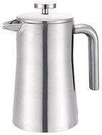 Francois et Mimi Stainless Steel Double Wall French Coffee Press, 34-Ounce, Brushed Finish