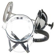 G&H Tea Services 4-Cup Chantilly Tea Press, Chrome