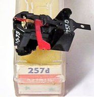 PHONOGRAPH NEEDLE CARTRIDGE FOR ELECTROHOME 16-250028-01, ASTATIC 257D