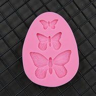 Y&XL&H 3D Silicone Mold Butterfly Shape Soap Mold Candy,ChocolateCake, Cake Decorating Silicone Soap Mold N2