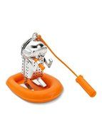 Abbott Collection Diver Tea Infuser on Dingy, Multicolor