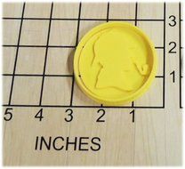 Sherlock Holmes with Pipe Fondant Cookie Cutter and Stamp #1390 N2