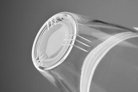Glass Teacup with Glass Infuser. Stainless Steel Lid and Handle. Loose Leaf Tea Maker Tea Cup N3