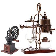 Royal- Adjustable Temperature Household Coffee Pot Siphon Coffee Machine (can Be Equipped With Grinder Itself)... N3