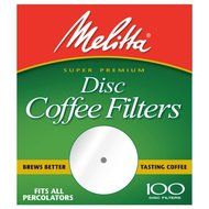 White Disc Coffee Filter N4