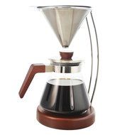 GROSCHE Frankfurt Pour Over Coffee Maker System with Reusable Filter and Coffee Server. 600ml/20.3 fl. oz