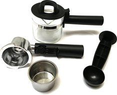 Powerful steam Espresso and Cappuccino Maker Barista Express Machine Black - Make European Espresso N2