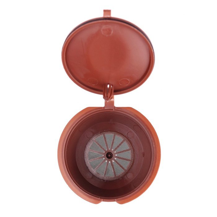 ONEVER Refillable Compatible Reusable Coffee Capsules Eco-Friendly Single Serve Coffee Filters for Nescafe Dolce... N3