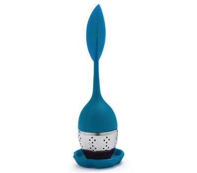 Teami Blends Leaf Infuser - Stainless Steel with Silicone Handle. Brew a Cleaner, Smoother Infused Cup of Tea. N4