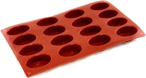 World Cuisine Non-Stick Silicone Mold, Oval N5