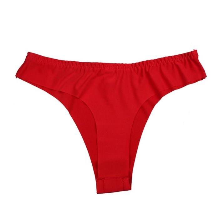 Underswear Laimeng, Hot Women Invisible Underwear Thong Cotton Spandex Gas Seamless Crotch (Purple) N20