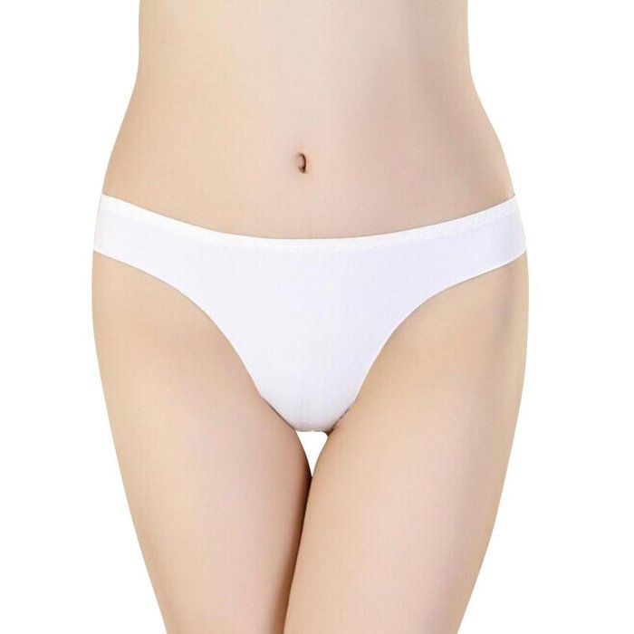 Underswear Laimeng, Hot Women Invisible Underwear Thong Cotton Spandex Gas Seamless Crotch (Purple) N21