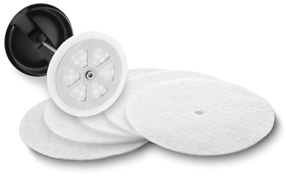 Micro Fine Reusable Coffee Filter for French Presses (Qty:2, Size: 4" (Fits 8 Cup Press)) N2