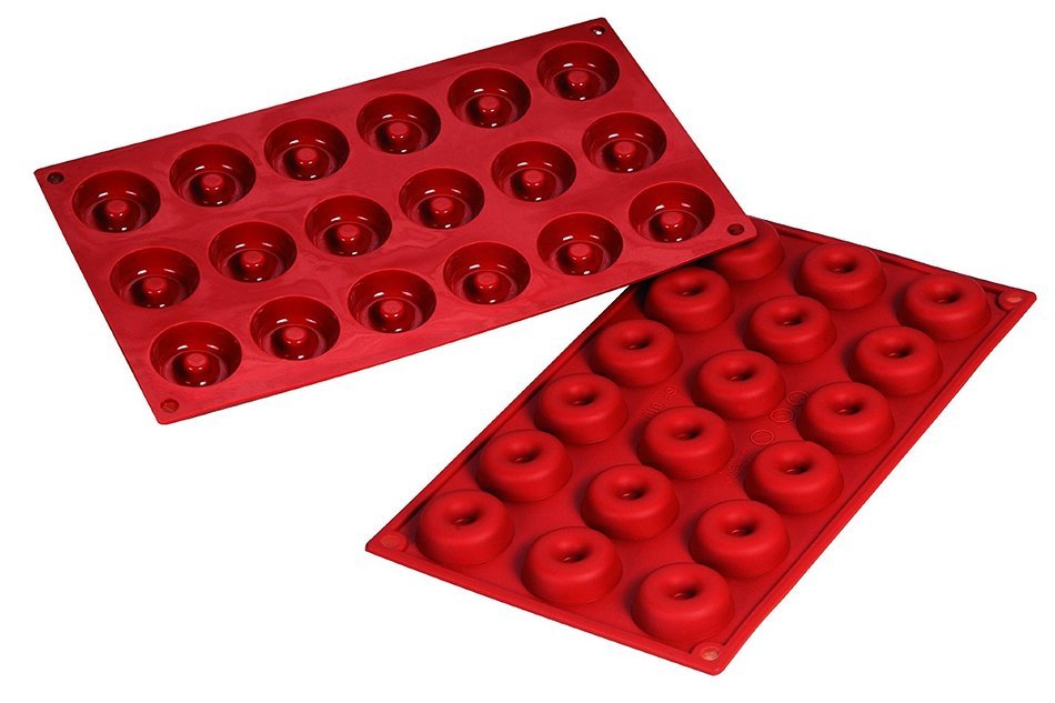 Fat Daddio's Silicone Bakeware Savarin Mold, 0.61 Ounce