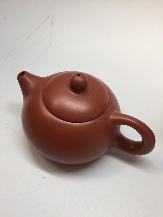 Music City Tea Yixing Tea Pot with 5oz Capacity High Recommend Red #002 N2