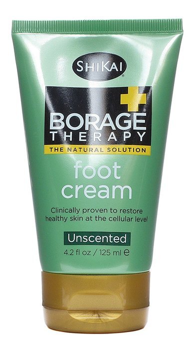 Shikai Products Borage Dry Skin Foot Cream 4.2 oz ( Multi-Pack)