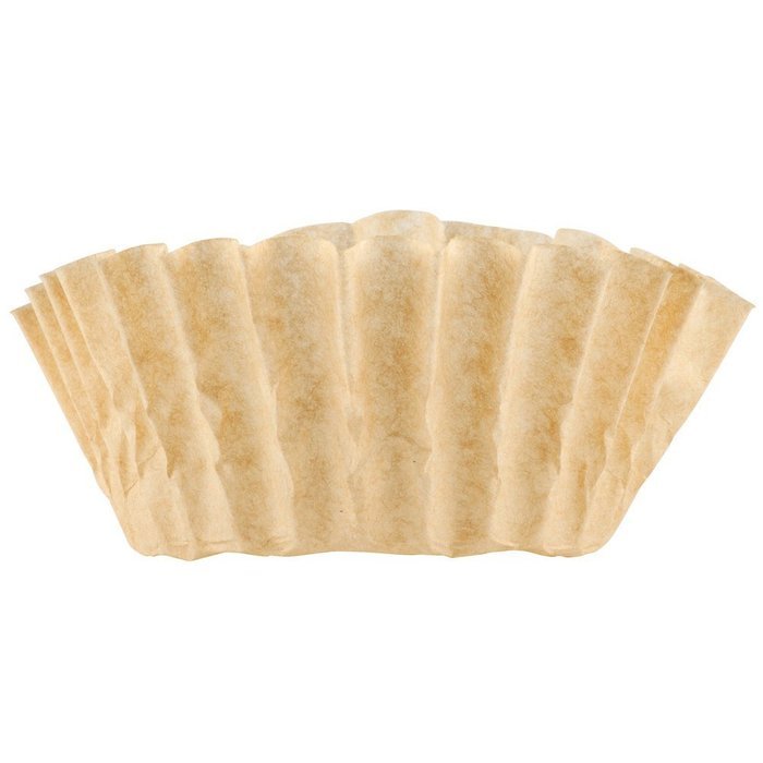 Coffee Filters - Natural Unbleached Brown Biodegradable - Large Basket 12 Cup - 200 Count N2