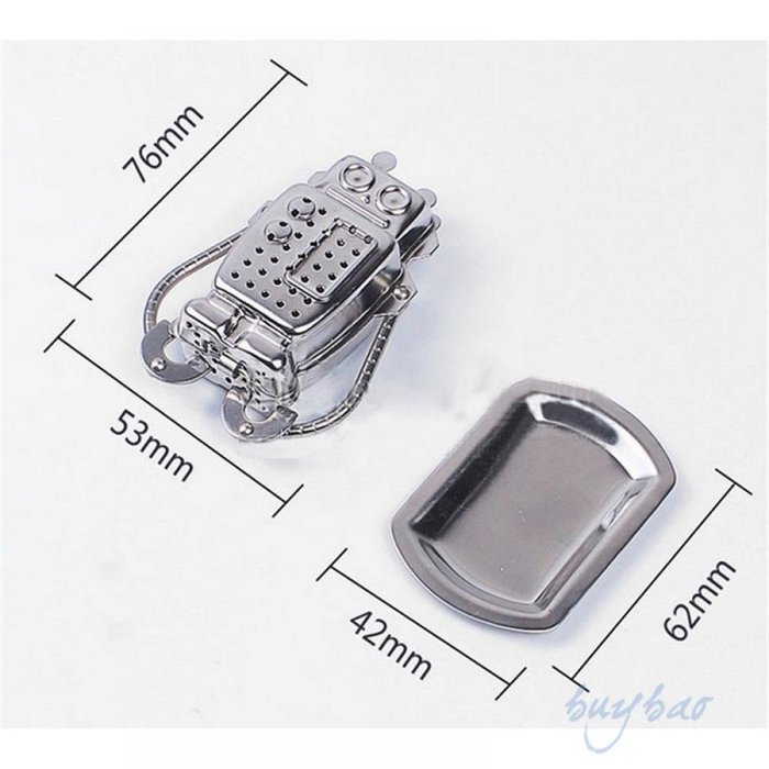 MAXGOODS Fine Robot Hanging Tea Leaf Infuser Steel Strainer Filter