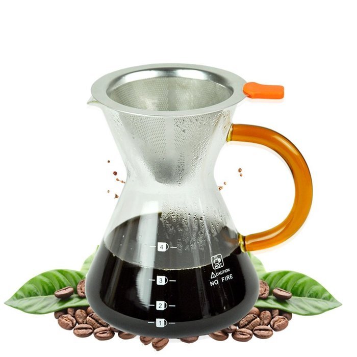 MyLifeUNIT Stainless Steel Coffee Filter With Handle