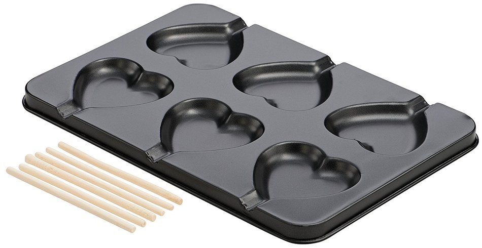 Dr. Oetker 2492 Lolly Baking Tray, Heart N2