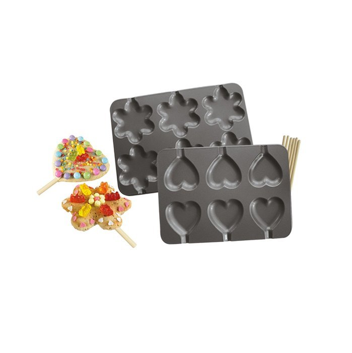 Dr. Oetker 2492 Lolly Baking Tray, Heart N3