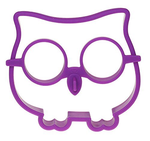 Owl Shaped Sunnyside Up Silicone Egg Mold N2