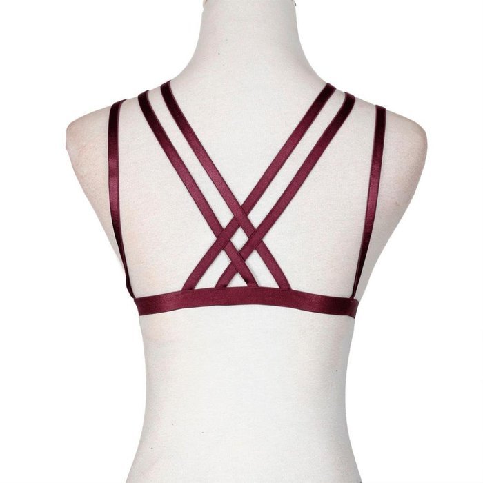 PHOTNO Women Vest Crop Top Bralette Bustier Cami Bustier Tank Tops N49
